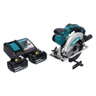 Makita DSS 610 RF cordless circular saw 18 V 165 mm + 2x rechargeable battery 3.0 Ah + charger