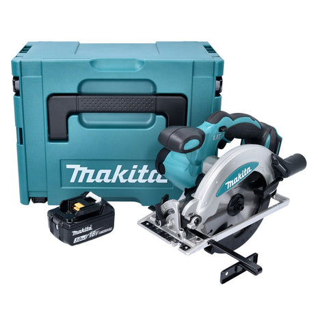 Makita DSS 610 F1J Akumulatorowa pilarka tarczowa 18 V 165 mm + 1x akumulator 3,0 Ah + Makpac - bez ładowarki