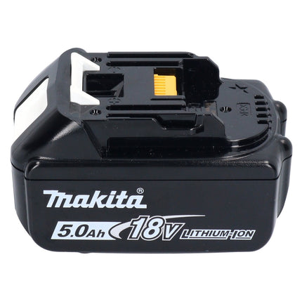 Makita DSS 610 T1J Scie circulaire 18 V 165 mm + 1x batterie 5,0 Ah + Makpac - sans chargeur