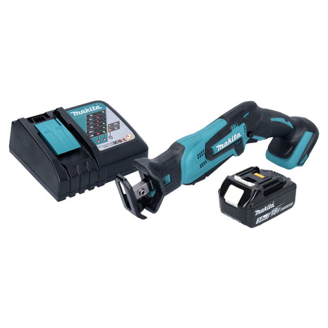 Makita DJR 185 RF1 cordless Recipro reciprocating saw 18 V + 1x rechargeable battery 3.0 Ah + charger