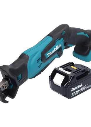 Makita DJR 185 T1 Scie sabre récipro sans fil 18 V + 1x Batterie 5,0 Ah - sans chargeur