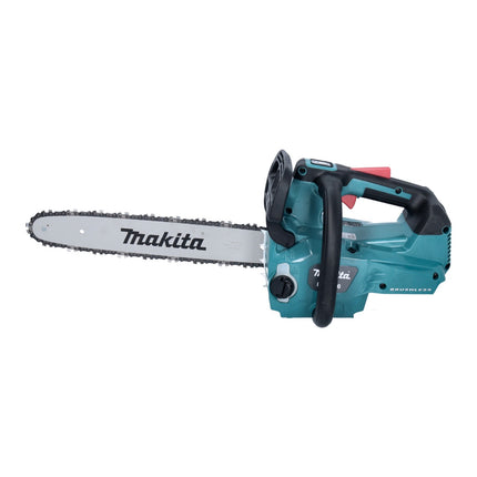 Motosierra a batería Makita DUC 356 GB 36 V (2x 18 V) 35 cm sin escobillas + 2x batería 6,0 Ah - sin cargador