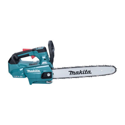 Motosierra a batería Makita DUC 356 GB 36 V (2x 18 V) 35 cm sin escobillas + 2x batería 6,0 Ah - sin cargador