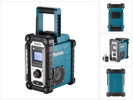 Makita DMR 116 cordless construction site radio 14.4 - 18 V AM FM AUX Solo - without battery, without charger