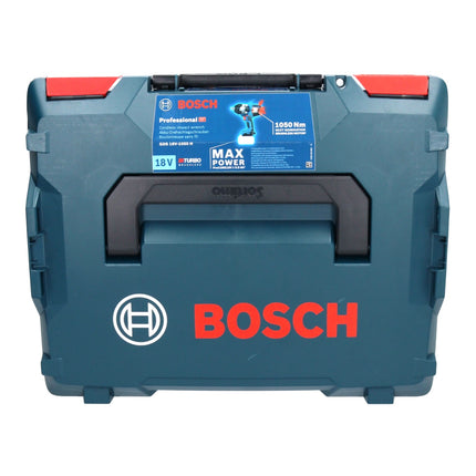 Bosch GDS 18V-1050 H atornillador de impacto inalámbrico 18 V 1050 Nm 3/4" Biturbo Brushless + 1x batería ProCORE 4,0 Ah + L-Boxx - sin cargador