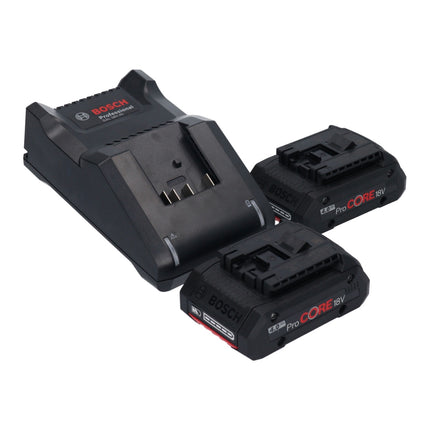 Bosch GDS 18V-1050 H atornillador de impacto inalámbrico 18 V 1050 Nm 3/4" Biturbo Brushless + 2x batería ProCORE 4,0 Ah + cargador + L-Boxx