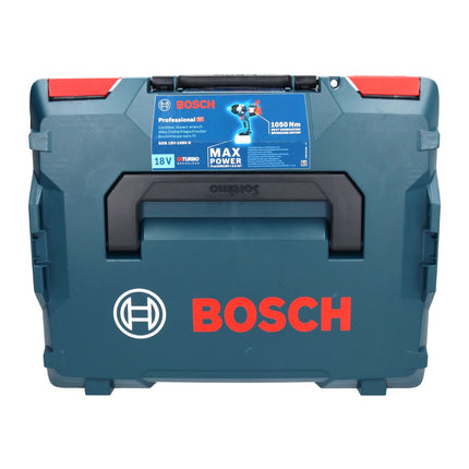 Bosch GDS 18V-1050 H atornillador de impacto inalámbrico 18 V 1050 Nm 3/4" Biturbo Brushless + 1x batería ProCORE 8,0 Ah + L-Boxx - sin cargador