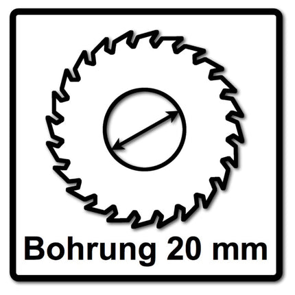 Hoja de sierra Makita CCM13625E SPECIALIZED EFFICUT 4 piezas (4x E-12120) 136 x 1,4 x 20 mm 25 dientes para madera