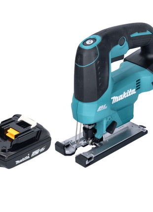 Makita DJV 184 A1 cordless pendulum action jigsaw 18 V brushless + 1x rechargeable battery 2.0 Ah - without charger