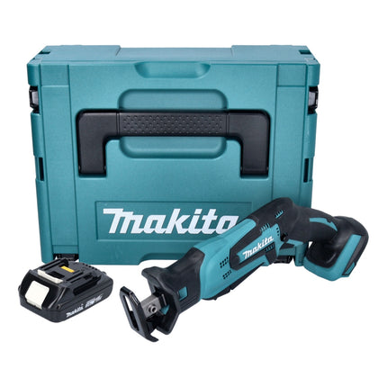 Makita DJR 185 A1J Cordless Reciprocating Saw 18 V + 1x battery 2.0 Ah + Makpac - without charger