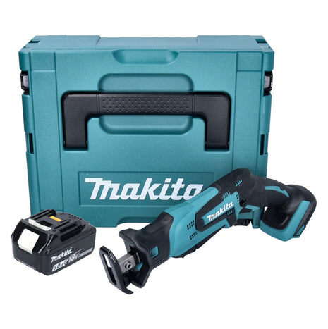 Makita DJR 185 F1J sega alternativa a batteria 18 V + 1x batteria 3,0 Ah + Makpac - senza caricabatterie