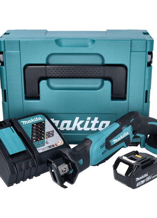 Makita DJR 185 RF1J Akku Recipro Säbelsäge 18 V + 1x Akku 3,0 Ah + Ladegerät + Makpac