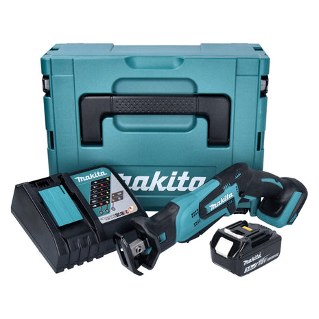 Makita DJR 185 RF1J sega alternativa a batteria 18 V + 1x batteria 3,0 Ah + caricabatterie + Makpac