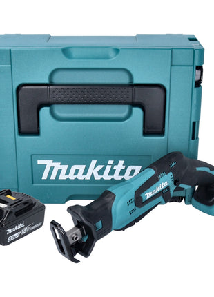 Makita DJR 185 T1J batería Sierra sable alternativa 18 V + 1x batería 5,0 Ah + Makpac - sin cargador