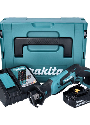 Makita DJR 185 RT1J batería Sierra sable 18 V + 1x batería 5,0 Ah + cargador + Makpac