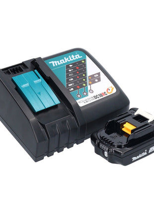 Makita DTW 181 RA1J Atornillador de impacto inalámbrico 18 V 210 Nm 1/2" sin escobillas + 1x batería 2,0 Ah + cargador + Makpac