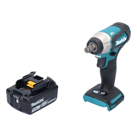 Makita DTW 181 T1 akumulatorowy klucz udarowy 18 V 210 Nm 1/2" bezszczotkowy + 1x akumulator 5,0 Ah - bez ładowarki