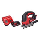 Milwaukee M18 BJS-301 Scie sauteuse sans fil 18 V + 1x batterie 3,0 Ah + chargeur