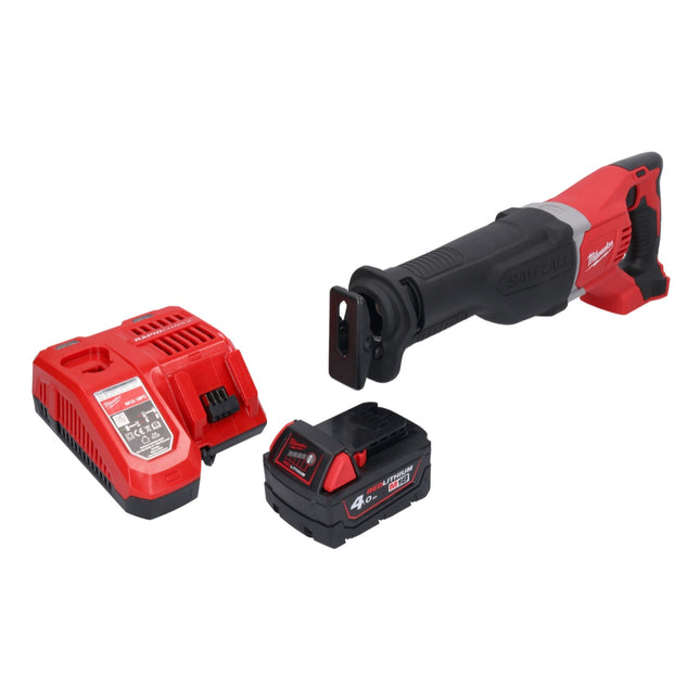 Milwaukee M18 BSX-401 sega alternativa a batteria 18 V + 1x batteria 4,0 Ah + caricabatterie