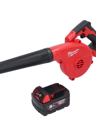 Milwaukee M18 BBL-501 Souffleur sans fil 18 V + 1x batterie 5,0 Ah - sans chargeur