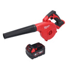 Milwaukee M18 BBL-501 Souffleur sans fil 18 V + 1x batterie 5,0 Ah - sans chargeur