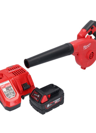 Milwaukee M18 BBL-501 batterie prompter 18 V + 1x batterie 5,0 Ah + kit chargeur