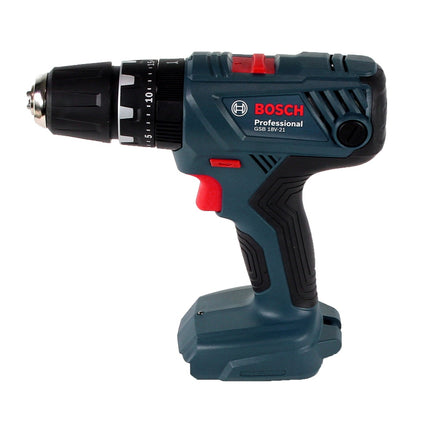Bosch Professional GSB 18V-21 trapano a percussione a batteria 18 V 55 Nm Solo ( 06019H1176 ) - senza batteria, senza caricabatterie
