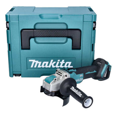 Makita DGA521ZX1J Cordless Angle Grinder 125 mm 18V - X-LOCK Brushless + Makpac Case - without battery, without charger