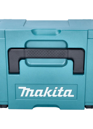 Makita DGA521ZX1J Meuleuse d'angle sans fil 125 mm 18V - X-LOCK Brushless + Coffret Makpac - sans batterie, sans chargeur