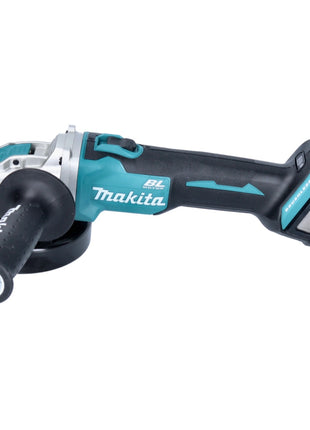 Makita DGA 521 RM1X1J amoladora angular a batería 18 V 125 mm X-LOCK Brushless + 1x batería 4,0 Ah + cargador + Makpac