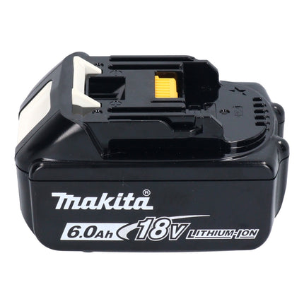 Makita DGA 521 G1X1J Amoladora angular sin cable 18 V 125 mm X-LOCK Brushless + 1x batería recargable 6,0 Ah + Makpac - sin cargador