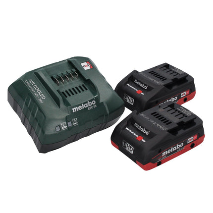Metabo KH 18 LTX BL 24 Q cordless combihammer 18 V 2.2 J + 2x battery 4.0 Ah + charger + metaBOX ( 601714800 )