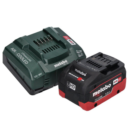 Metabo KH 18 LTX BL 24 Q Marteau perforateur burineur sans fil 18 V 2,2 J + 1x Batterie 5,5 Ah + Ladegert + metaBOX