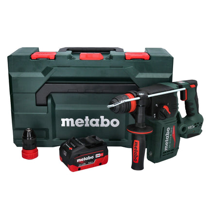 Metabo KH 18 LTX BL 24 Q cordless combihammer 18 V 2.2 J + 1x rechargeable battery 8.0 Ah + metaBOX - without charger