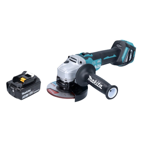 Makita DGA 513 F1 cordless angle grinder 18 V 125 mm brushless + 1x rechargeable battery 3.0 Ah - without charger