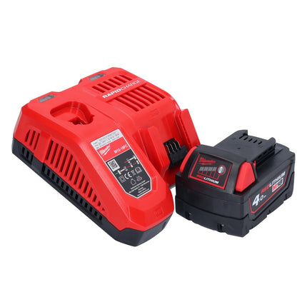 Milwaukee M18 FIW2F38-401X Akumulatorowy klucz udarowy 18 V 339 Nm 3/8 " bezszczotkowy + 1x akumulator 4,0 Ah + ładowarka + skrzynka HD