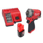 Milwaukee M12 FIW38-201C cordless impact wrench 12 V 339 Nm 3/8