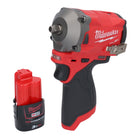 Milwaukee M12 FIW38-301 Llave de impacto sin cable 12 V 339 Nm 3/8