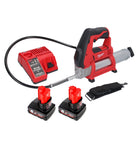 Milwaukee Milwaukee M12 GG-602C Batterie pompe à graisse 12 V 562 bar + 2x batterie 6,0 Ah + chargeur de batterie