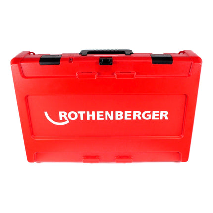 Rothenberger ROMAX 4000 prensadora a batería 18 V electrohidráulica + 1x batería 10,0 Ah CAS + maletín - sin cargador