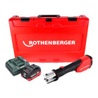 Rothenberger ROMAX 4000 Sertisseuse sur batterie 18 V électro-hydraulique + 1x batterie 10,0 Ah CAS + chargeur + coffret