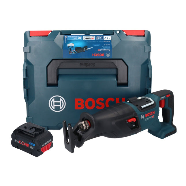 Sierra de sable sin cable Bosch GSA 18V-28 18 V BITURBO Brushless + 1x batería ProCORE 8,0 Ah + L-Boxx - sin cargador