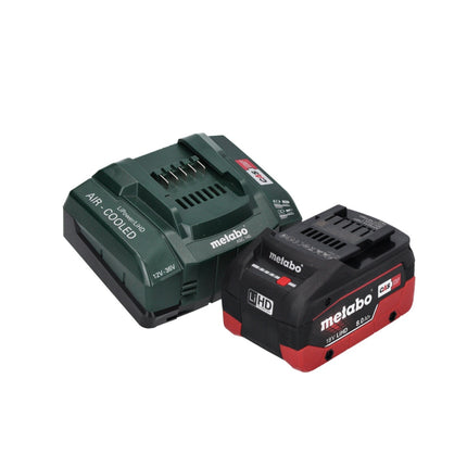Metabo SSW 18 LTX 800 BL akumulatorowy klucz udarowy 18 V 800 Nm 1/2" bezszczotkowy + 1x akumulator 8,0 Ah + ładowarka + metaBOX