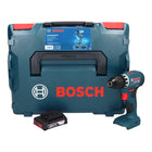 Avvitatore a batteria Bosch GSR 18V-45 18 V 45 Nm Brushless + 1x batteria 2,0 Ah + L-Boxx - senza caricabatteria