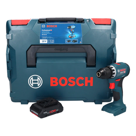 Bosch GSR 18V-45 cordless drill driver 18 V 45 Nm brushless + 1x ProCORE rechargeable battery 4.0 Ah + L-Boxx - without charger