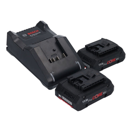 Trapano avvitatore a batteria Bosch GSR 18V-45 18 V 45 Nm brushless + 2x batteria ProCORE 4,0 Ah + caricabatterie + L-Boxx