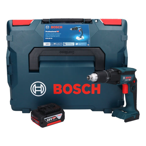 Bosch GTB 18V-45 cordless drywall screwdriver 18 V 32 Nm brushless + 1x rechargeable battery 5.0 Ah + L-Boxx - without charger