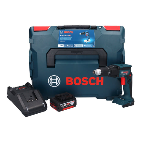 Bosch GTB 18V-45 cordless drywall screwdriver 18 V 32 Nm brushless + 1x rechargeable battery 5.0 Ah + charger + L-Boxx