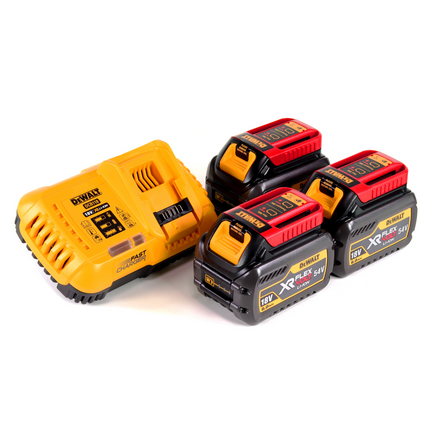 DeWalt DCB118T3XR FLEXVOLT Chargeur + 3x DCB546 Batteries 6,0 Ah