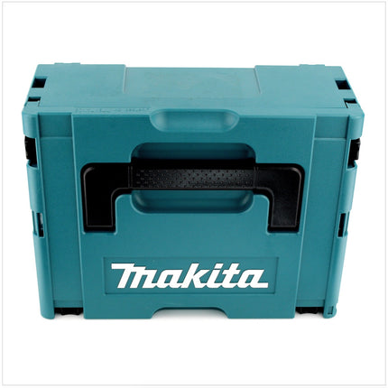 Makita DDF 483 RAJ Taladro atornillador a batería 18V en Makpac 2 + 2x Batería BL1820 2,0 Ah + Cargador DC 18 RC